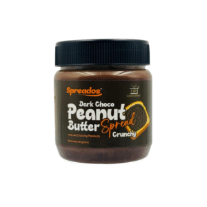 Dark Choco Peanut Butter  Crunchy Spread Jar