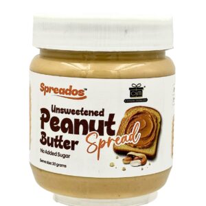 Unsweetened Peanut Butter Spread Jar (350g)