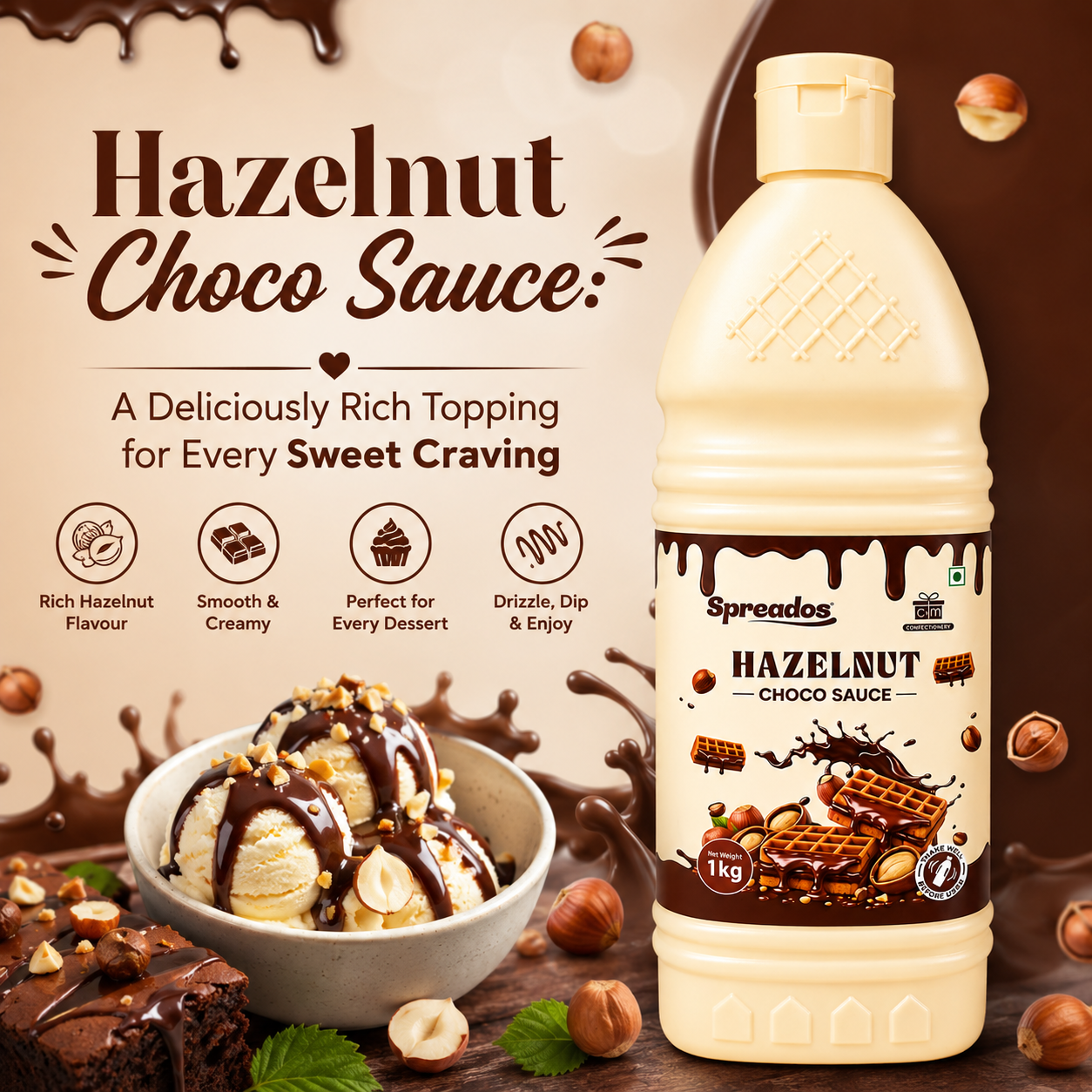 hazelnut choco sauce blog post